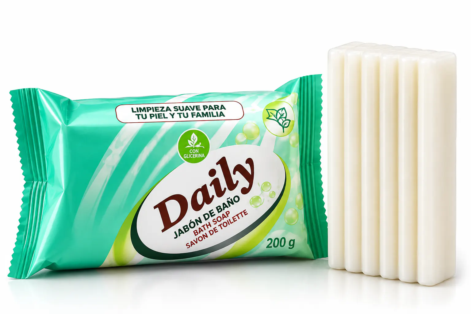 Jabón de Baño Daily con Glicerina – 200 g